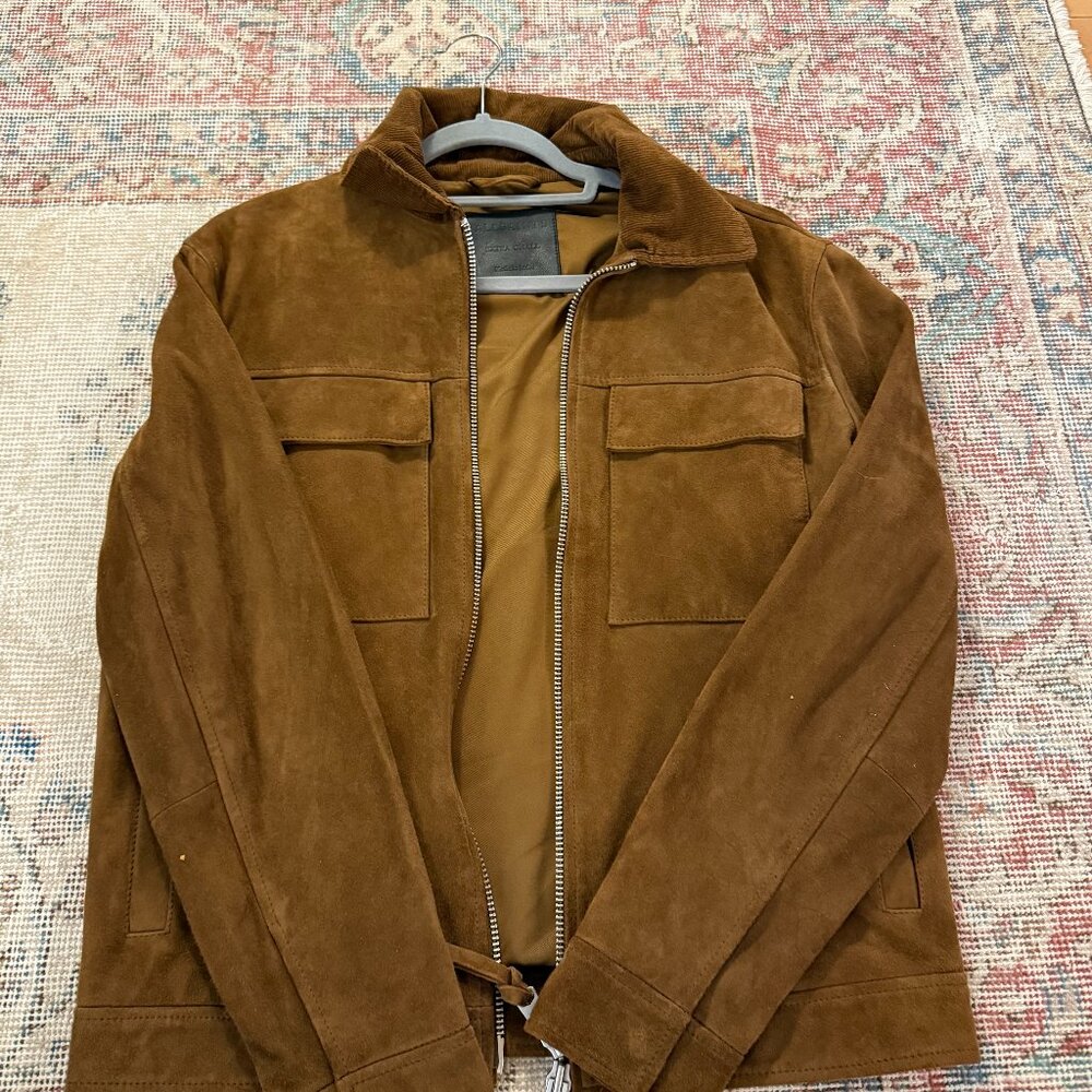 All Saints Suede Biker Jacket - Not Worn <> Size XS